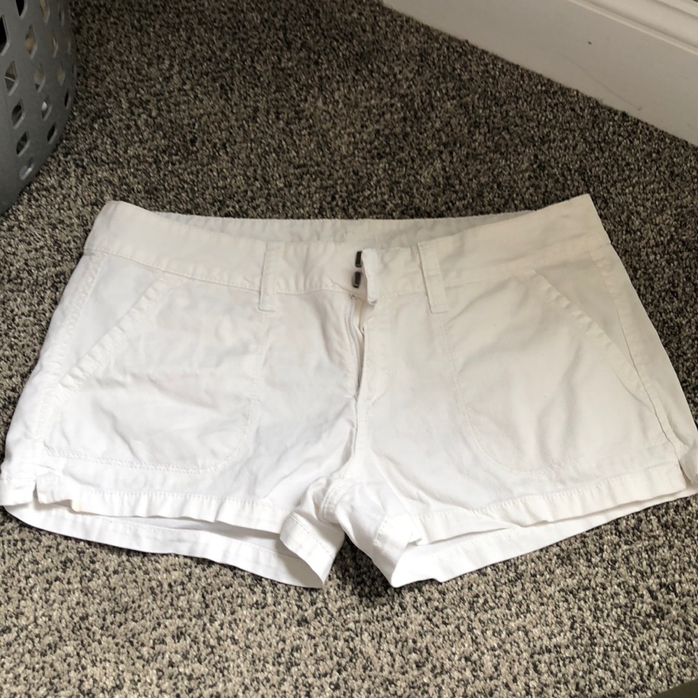 White shorts